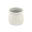 Pot à fleurs rond blanc patiné 25 oz