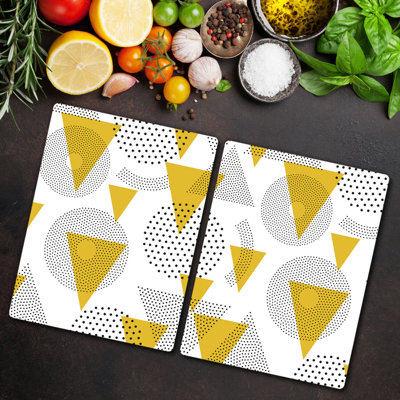 Perezville Tempered Glass Chopping Board