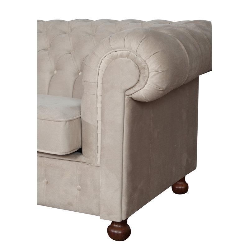 Monett Upholstered Chesterfield Chair