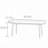 Walnut Italian-style dining table-110477896