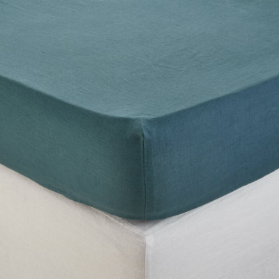 Carlina 100% Linen Fitted Sheet