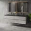 Meuble-lavabo double 72 po Dhruven