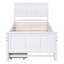 Lit plateforme simple avec lit gigogne et tiroirs-992121470