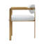 Ottilie Polyester Wing Back Armchair Dining Chair
