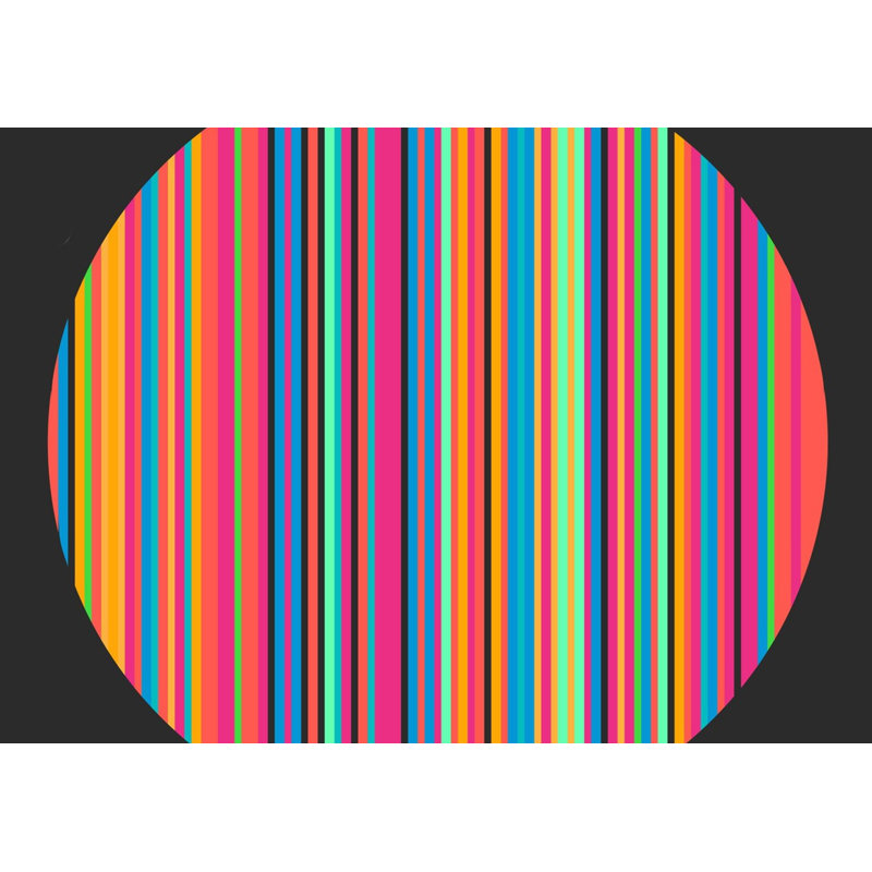 Wolking Striped Indoor / Outdoor Area Rug, Rectangle 90 x 150cm