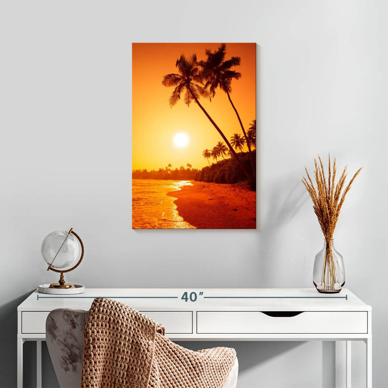 Gillard Summer Sunset, 24" H x 16" W