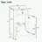 Bathroom Vanity with Ceramic Sink, Adjustable Shelf and Door-Mounted Storage Rack-656146835