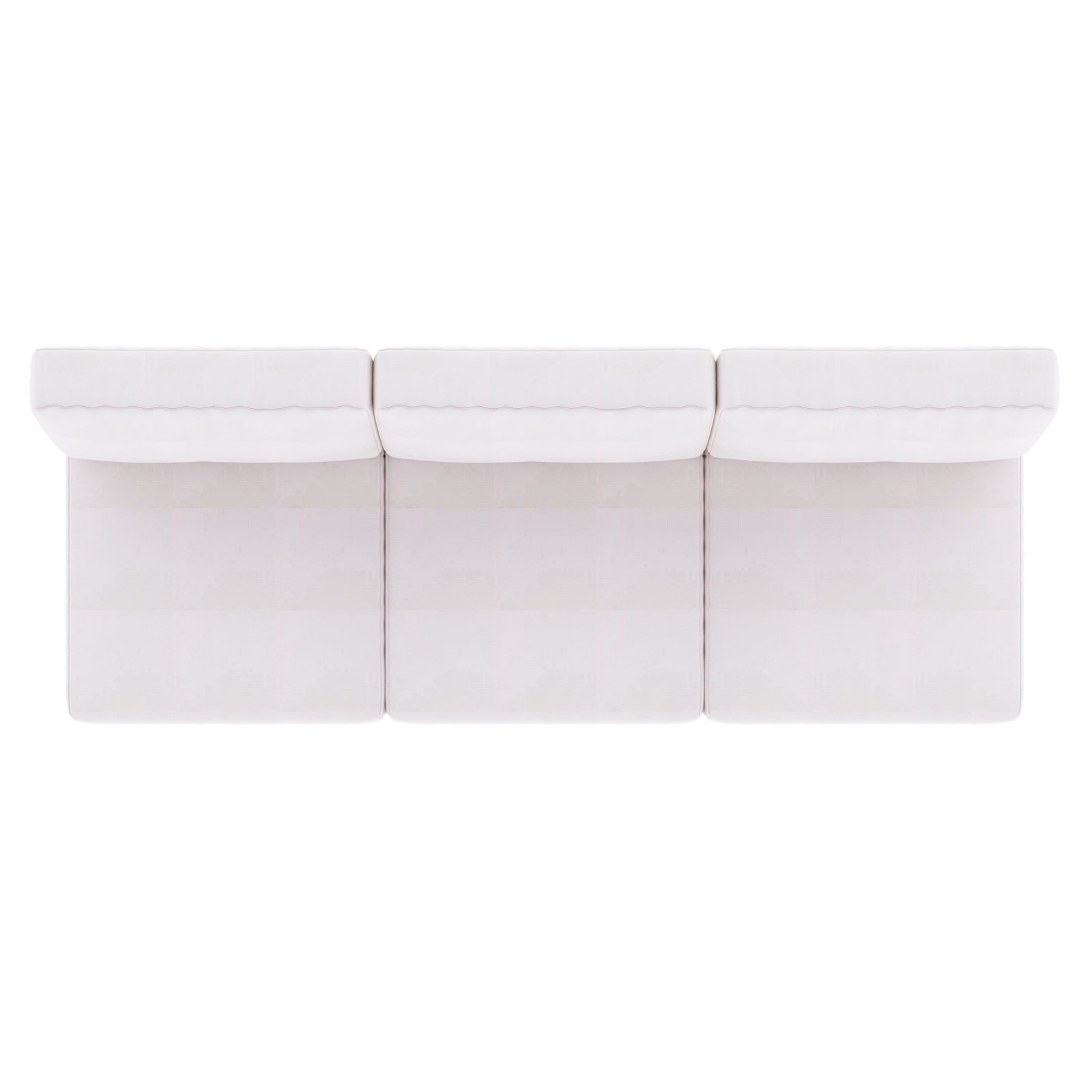 25" Sunbrella® Sofa Seat and Back Cushion, Sunbrella Play Snow