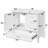 36" Single Bathroom Vanity With Ceramic Sink-1860118585