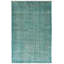 Tapis sarcelle couleur transition 6 pi 6 po x 10 pi 0 po