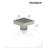 4-Inch Square Grid Shower Drain, Stainless Steel Floor Drain