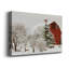Larenza Festive Barn - reproduction d'art sur toile tendue-1783279253