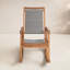 Chaise berçante en bois massif Arnot-1021631835