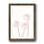 Papier, cadre noyer