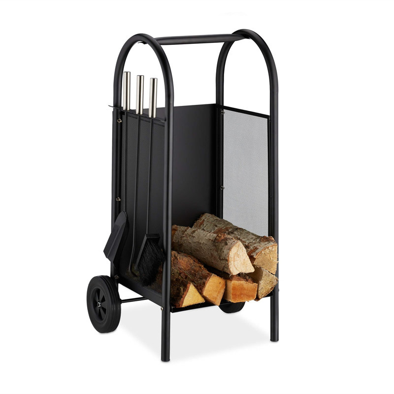 Amellie 42cm W Metal Log Rack