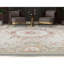 Hand-Knotted High-Quality Ivory and Green Area Rug