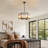 6-Light Dimmable Crystal Drum Chandelier-1685832000