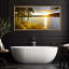«Nature Landscape Tranquil Lake Sunset Golden Hour Landscape», reproduction d'art sur toile-111568111-98042259