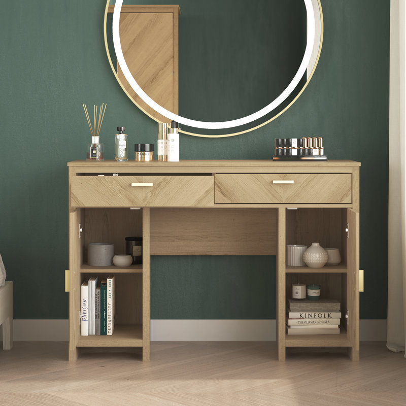 Bonnie Modern Dressing Table, Oslo Oak