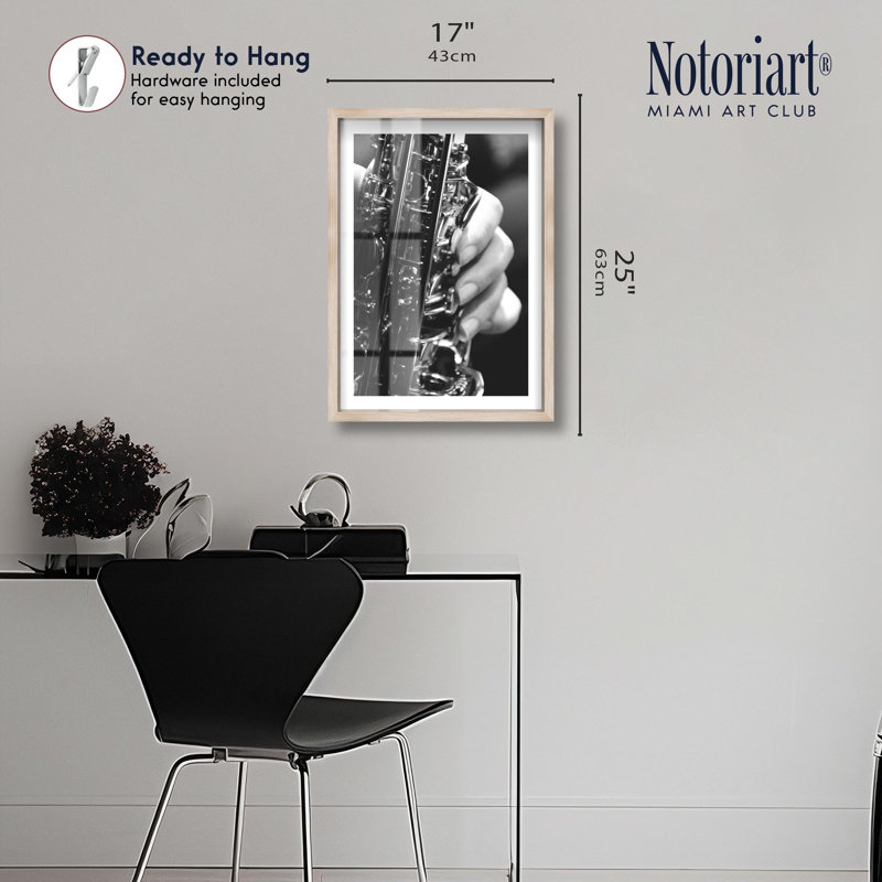 «Play Shadowbox Print» par Notoriart, Crème, crème, H 25 po x l 17 po