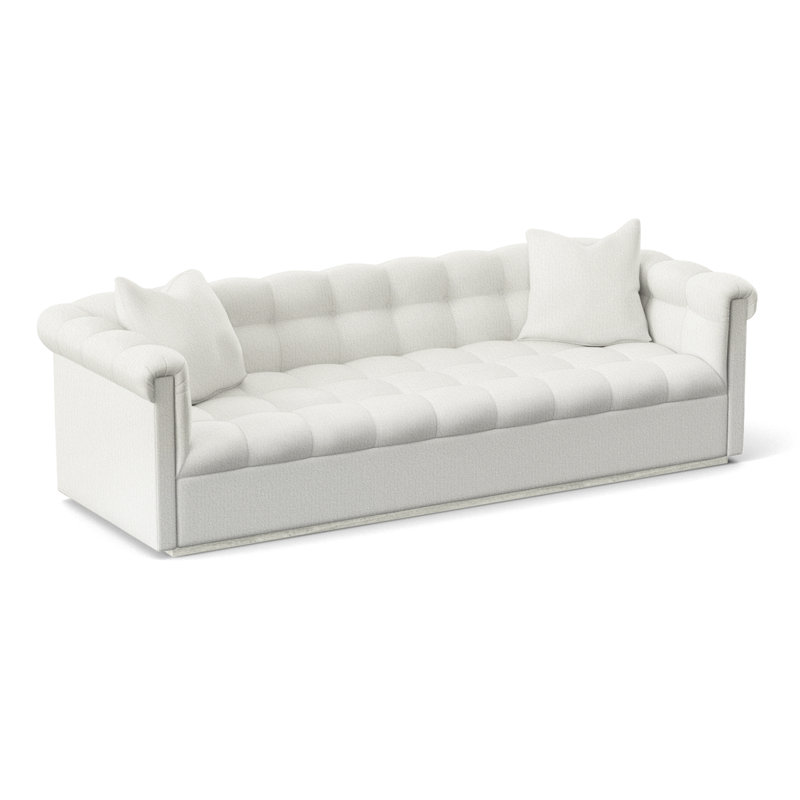 Thom Filicia Home 108" Nottingham Extended Sofa, Tommy Snow, Wrenn