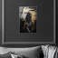 Elegant Noir Majesty Canvas Animals Print by Oliver Gal-679031009-679378762