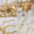 10 - Light Modern Tree Branch Crystal Chandelier Luxury Gold Crystal Pendant Lighting Dimmable Tiered Chandelier