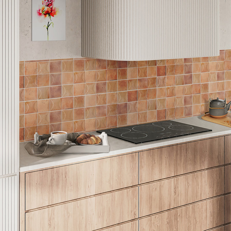 Carreau Antiek L 7,9 po x l 1,25 po, Rose