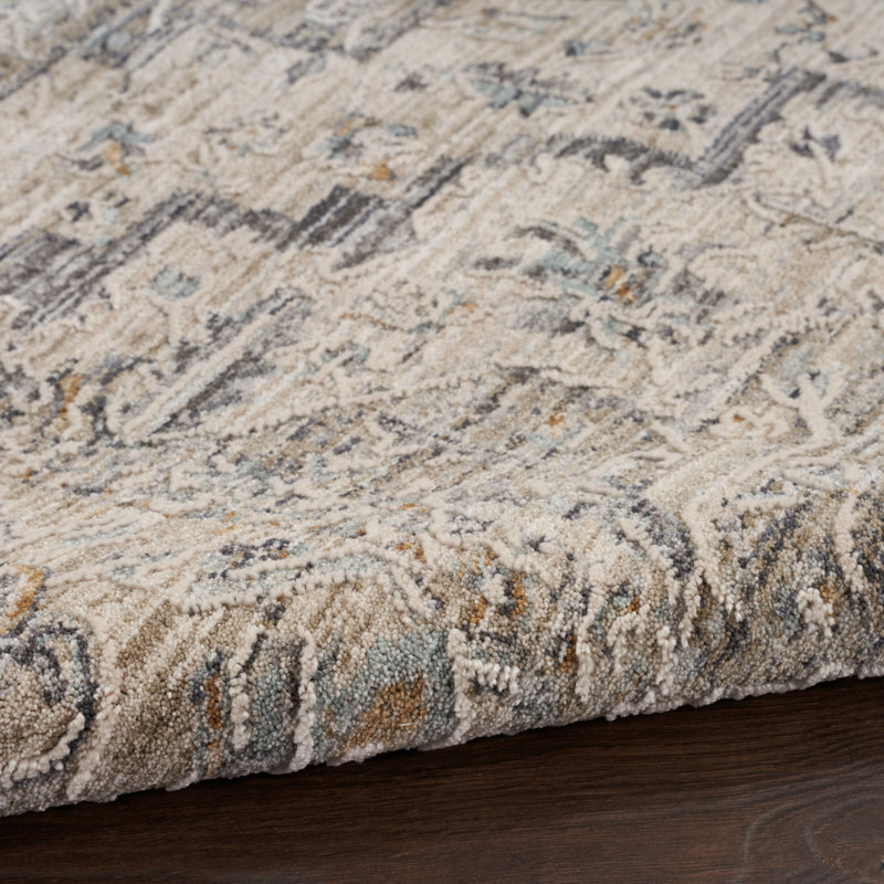 Gazzo Oriental Indoor Rug, Round 7'10"