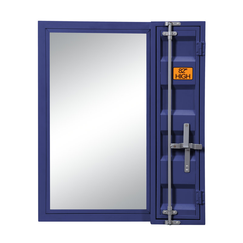 Miroir de salle de bain Egon, Bleu
