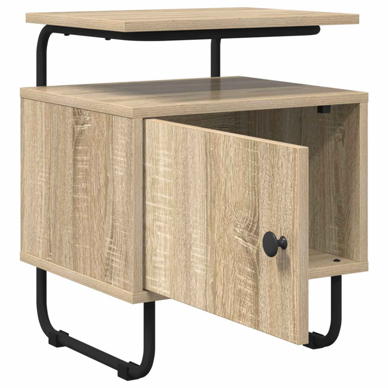 40 cm W Bedside Table, Sonoma Oak