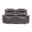 38.48 " Faux Leather Loveseat