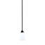 Suspension Ahern Mini, finition nickel brossé, 11,4 cm (L) x 16,5 cm (H), verre bleu dégradé-1926115172-1926115173