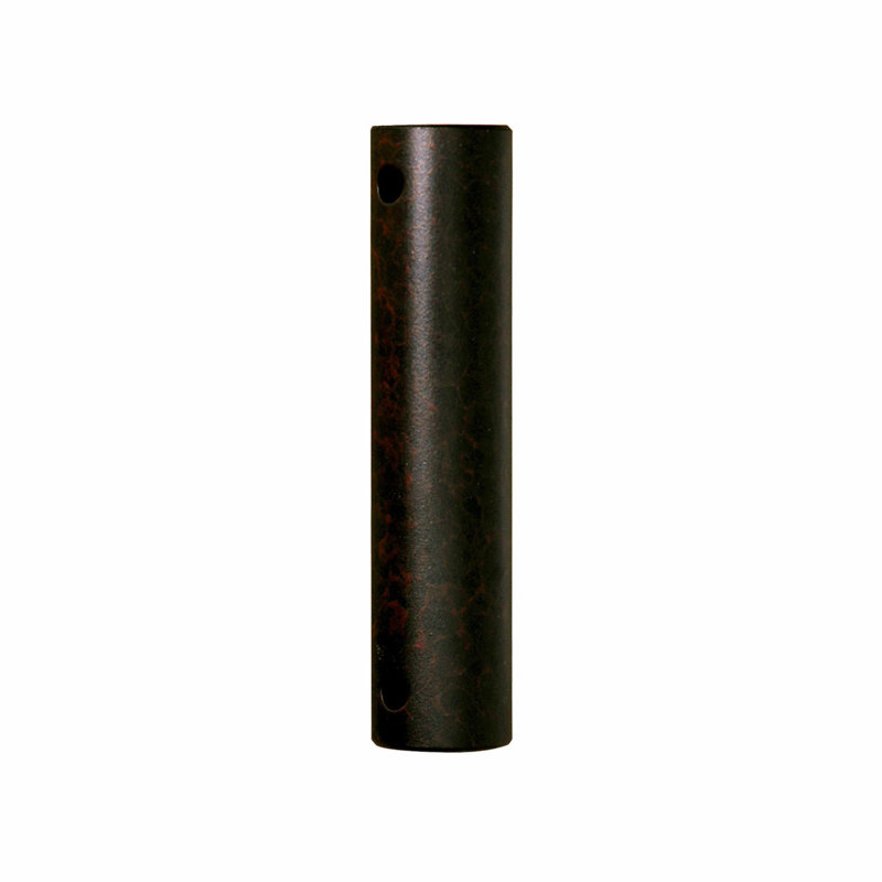 12-inch Ceiling Fan Downrod - Rust, Rust, 12" H x 1" W x 1" D