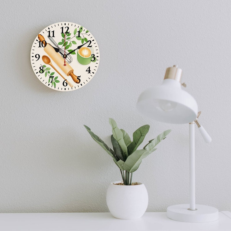 Horloge murale 12 po x 12 po