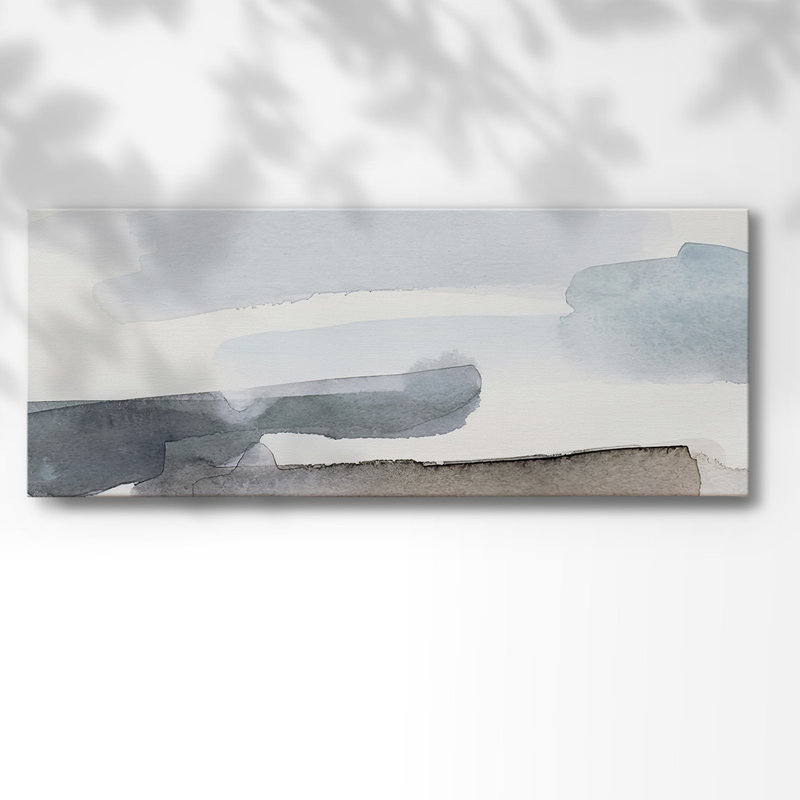 Toile tendue Coastal Tones IV-Gallery, H 8 po x l 20 po x P 1,5 po