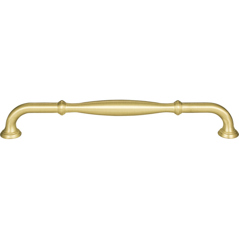 Tiffany Bar Pull, 8 13/16", Brushed Gold