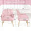 Fauteuil d'appoint en velours-1684419731