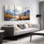 3 Piece Wrapped Canvas Set