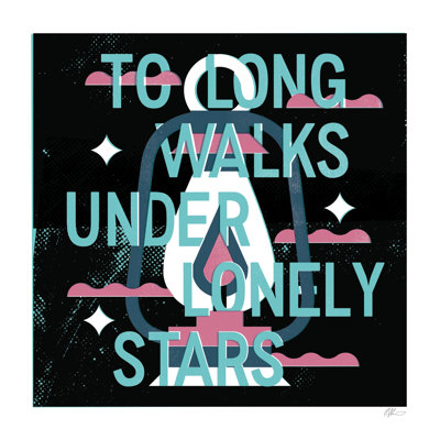 «Lonely Stars» par Robert John Paterson - Art textuel