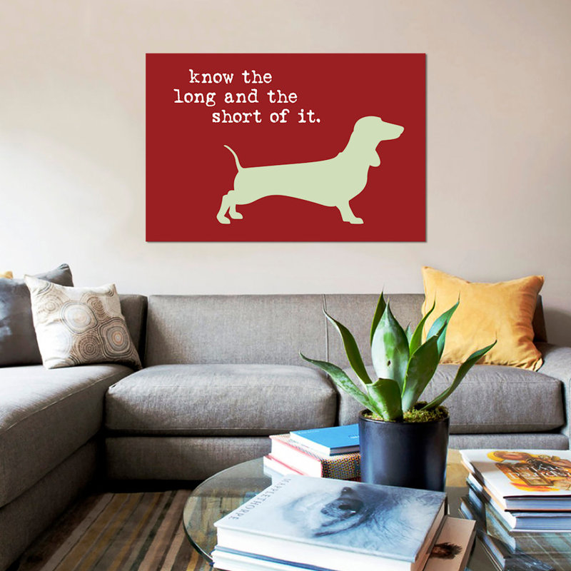 «Long and Short», impression sur toile, H 8 po x l 12 po x P 0,75 po, Toile tendue, Pas de tapis