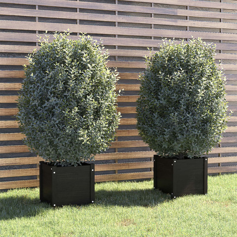 Wood Pot Planter