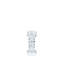 Glass Ribbed Candleholder/Vase-7121218