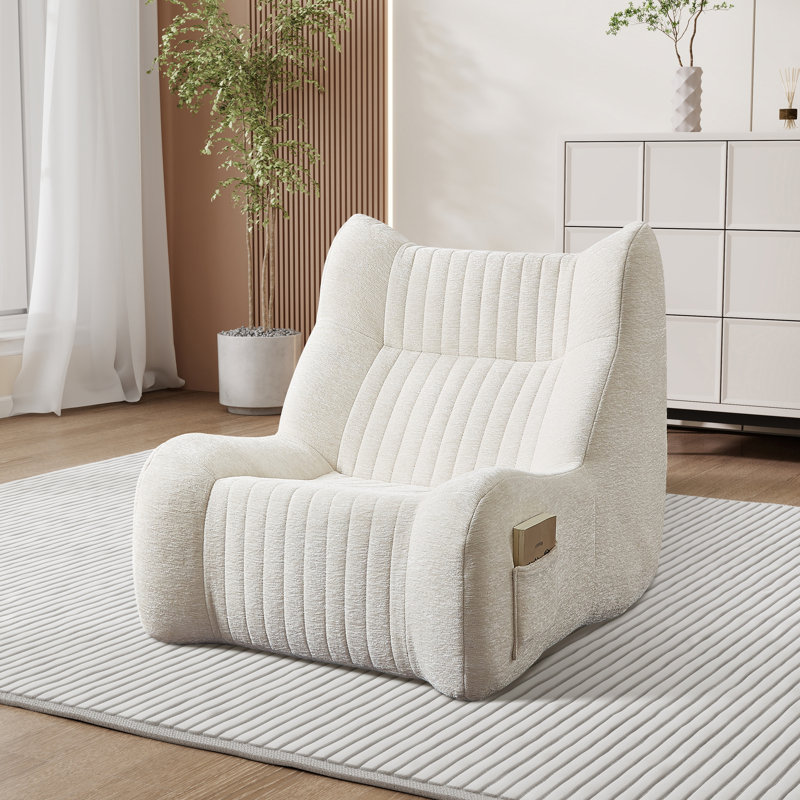 Fauteuil à billes, Blanc