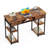 Desk and Chair Set: 48 Inch Computer Desk & Height Adjustable Black Mesh Chair-97465239