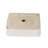 16"X12" White Ceramic Rectangular Vessel Bathroom Sink