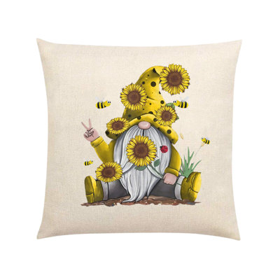 Housse de coussin carrée Honeybees