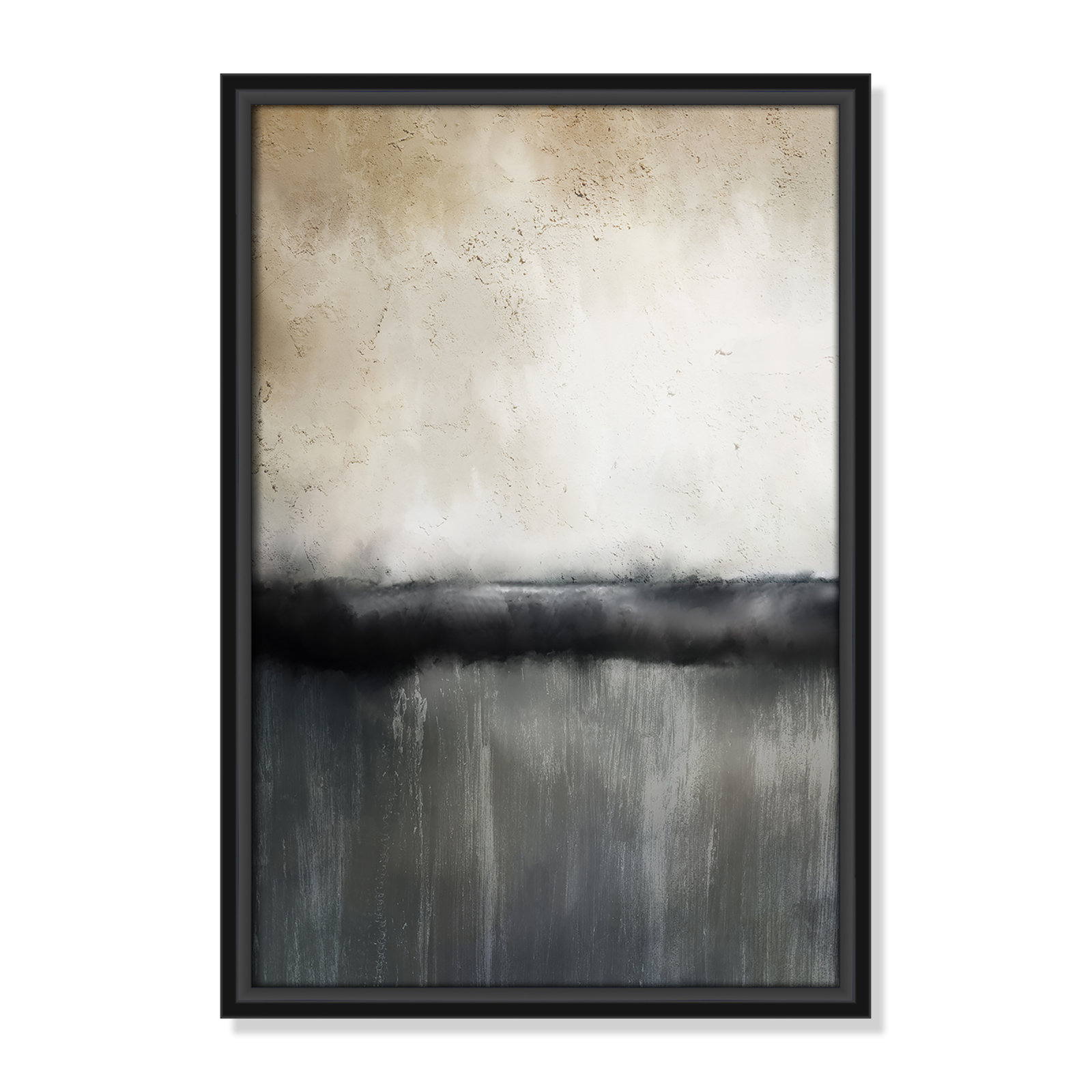 Dorota "Sunset" Print by Kimberly Allen, Picture Framed Canvas, 19.5" H x 13.5" W, Black