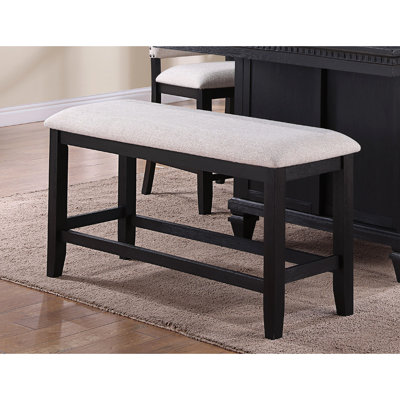 Banc rembourré 100% polyester Daiona