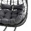Balancelle de patio avec hamac et coussin-194729840